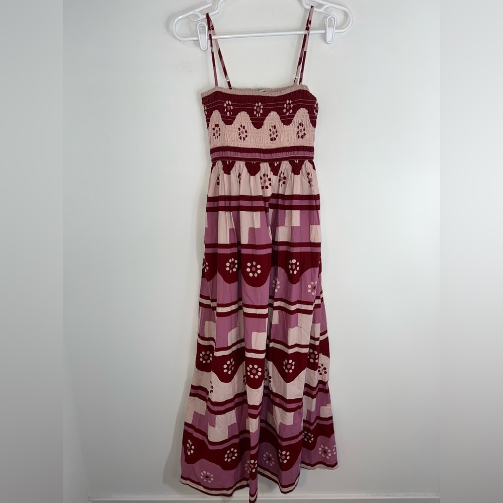 MADEWELL Theo Sleeveless Midi Dress xxs - Picture 3 of 14
